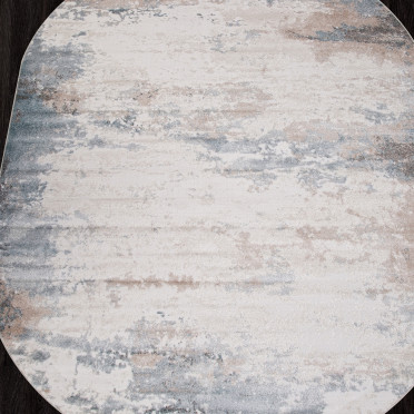 Ковер D994 - BEIGE-BLUE - Овал - коллекция NATUREL
