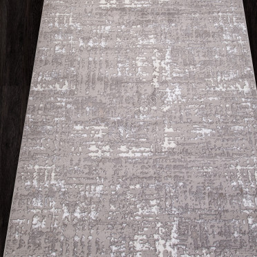 Ковер 8667 - GRAY-CREAM - Прямоугольник - коллекция RICHI