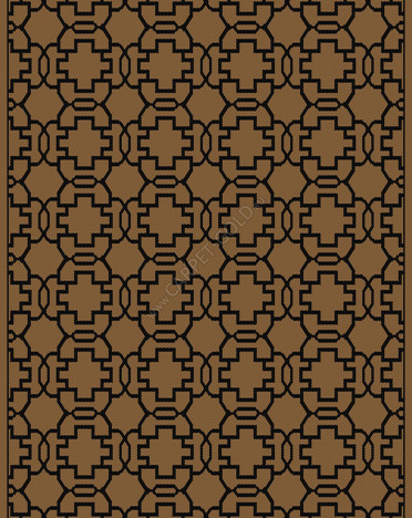 Ковер египетский 208-991 Nile Extra (Ковры циновки, коричневый)