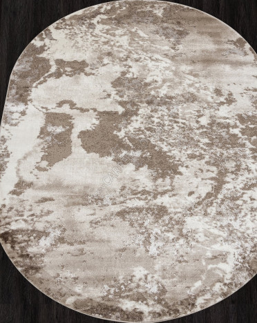 Ковер российский F177 ALABAMA (PP Heatset Высокоплотный, бежевый)