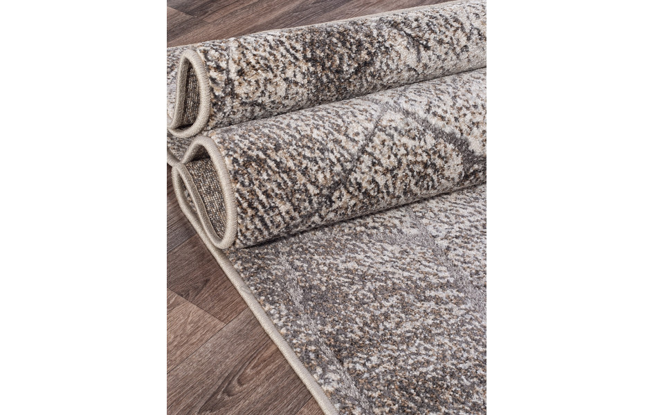 Ковер 2864 - BEIGE-GRAY - Прямоугольник - коллекция IBIZA