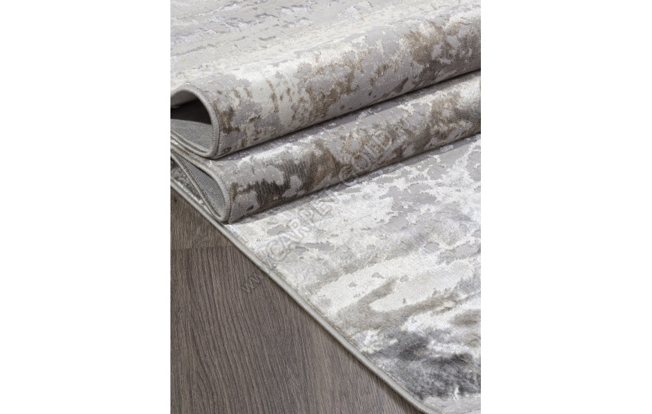 Ковер 06047B - GREY FDY / GREY HB - Прямоугольник - коллекция ASADU