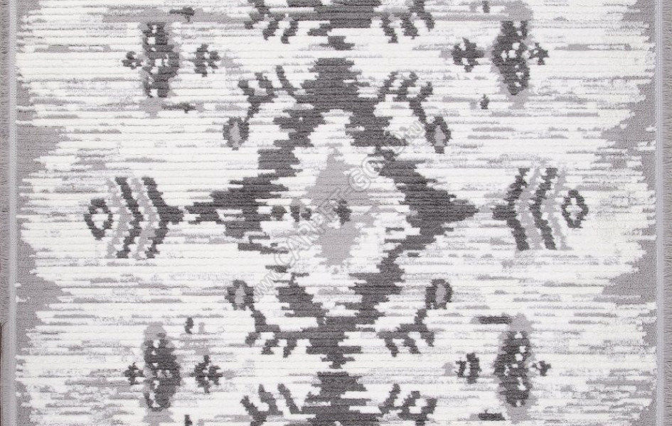 Ковер A940AW - L.GREY / P.WHITE - Прямоугольник - коллекция JOLI