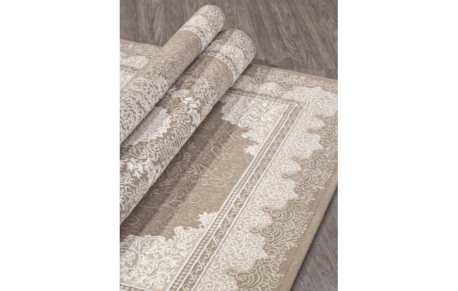 Ковер 04076A - BROWN / BROWN - Прямоугольник - коллекция ARMINA