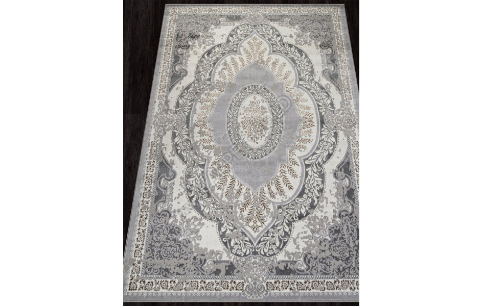 Ковер F290 - GRAY-GREEN - Прямоугольник - коллекция PALERMO