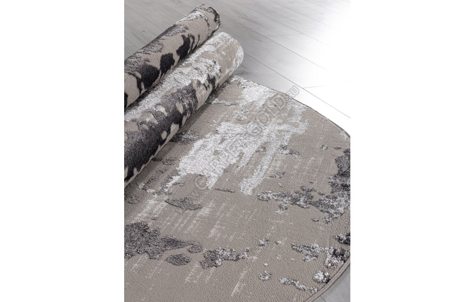 Ковер O1471 - 995 GREY / GREY - Овал - коллекция ANTEP