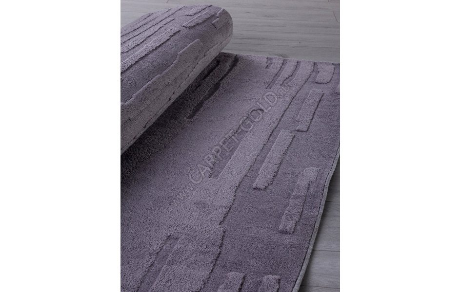 Ковер PX3002 - GRAY - Прямоугольник - коллекция AURA