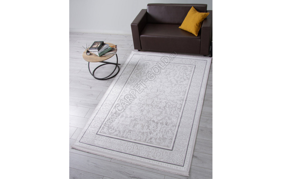Ковер 32229A - GREY / WHITE - Прямоугольник - коллекция ANATOLIA